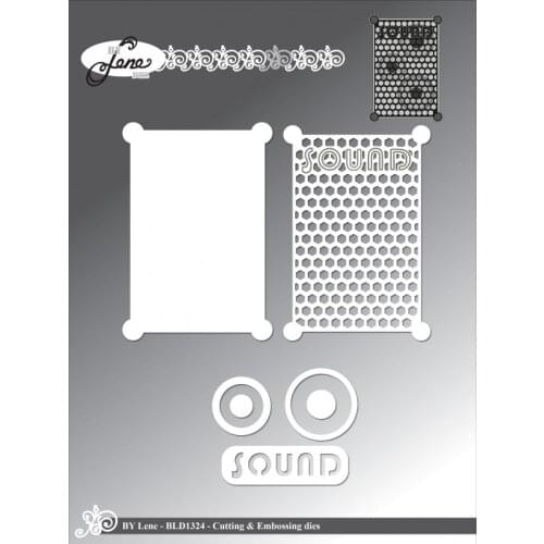 AliliArts Metal Cutting Dies Soundbox diy Scrapbooking Photo Album Decorative Embossing PaperCard Crafts Die