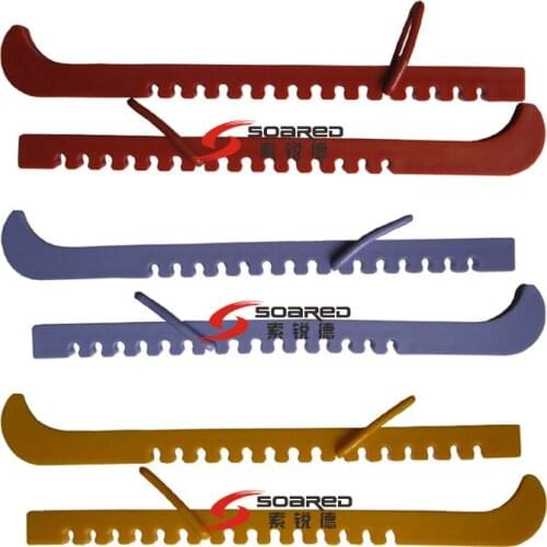 Color Figure Skates Set of Water Skates Knife Cover Pattern Skates Sleeve Anti-skid Wear-resisting EVA Shoe Cover 8 Color