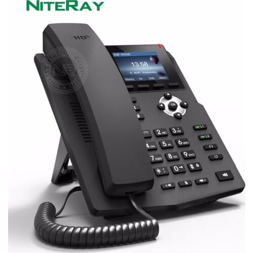 HD Voice POE Enabled Headphone Smart Desk VoIP IP Phone Asterisk Elastix Mini Slip Telephone Headset Interface Support Multi Lan