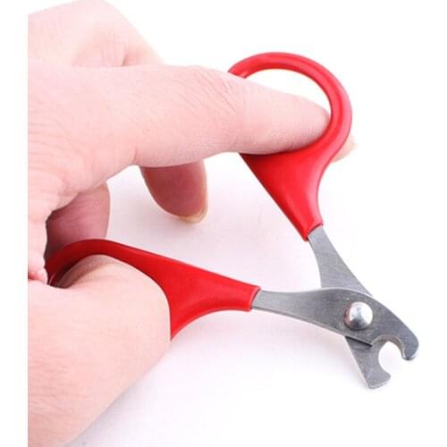 1Pcs Stainless Steel Pet Animal Dog Cat Grooming Nail Clippers Scissors Trimmer Cutting Pet Nail Product PD063