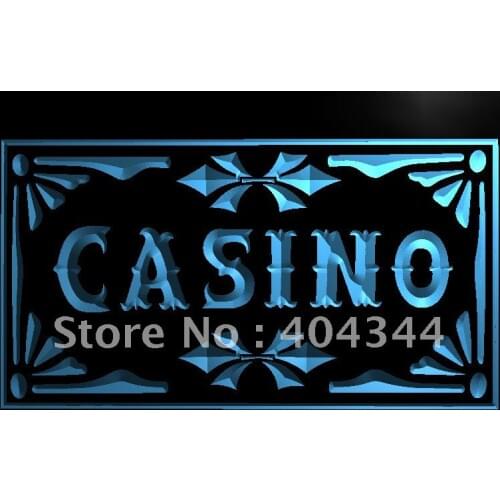 LB708- Casino Beer Pub Games Poker Bar LED Neon Light Sign home decor crafts