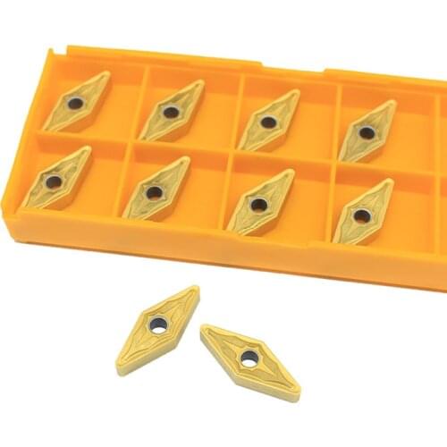 10PCS VNMG160412 PM UE6020 External Turning Tools Carbide insert Lathe cutter Tool Tokarnyy turning inser