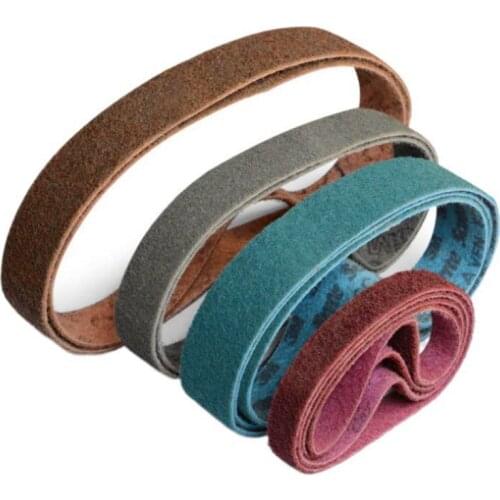 Nylon Abrasive Belt Polished Stainless Steel Brushed Polished Abrasive Belt Stretchable Nylon Fiber Loop Linen Scouring Pad