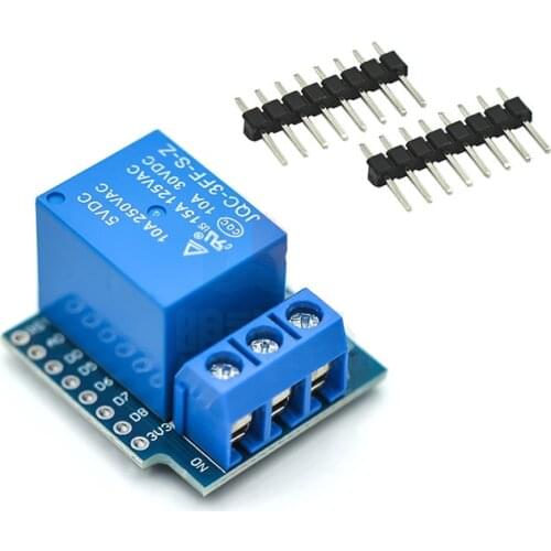 One Channel Wemos D1 Mini Relay Shield Wemos D1 Mini Relay Module for ESP8266 Development Board 1 channel