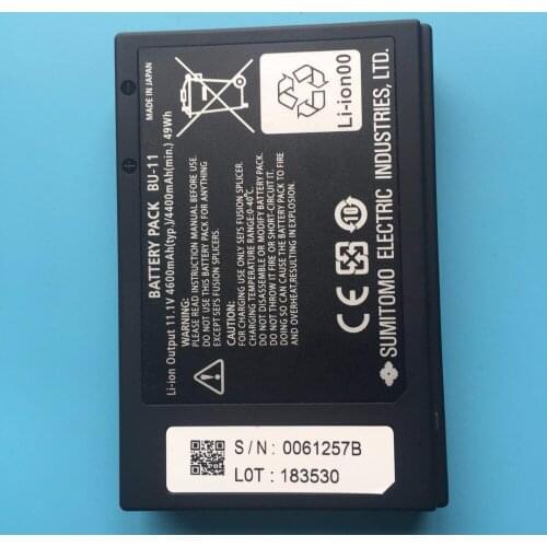 Original Made in Japan Sumitomo BU-11 BU-11S battery for Type-71C Type-81C Type-82C T-71M T-Q101 71C 81C Z1C Z2C Fusion Splicer