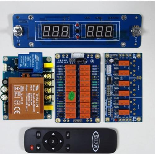 MZTRS Preamplifier Balanced Remote Control Volume Control Board Passive Preamplifier Sound Source Selection Board