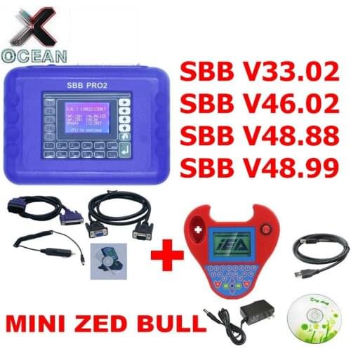 SBB Pro2 V48.88 V48.99 SBB V46.02 Auto Key Programmer Update of SBB V33.02 Car Key Transponder SBB 48.88 46.02 Key Maker