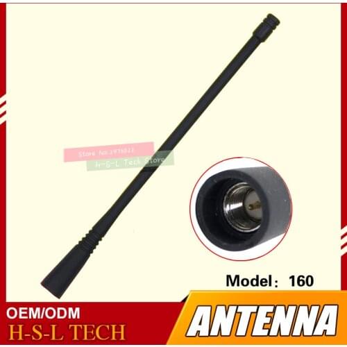 Walkie Talkie Rubber Antenna 400-470Mhz UHF Interface For Vertex VX170/177/180/160/168 VX228 VX230/300/351/354/400/410/418/428