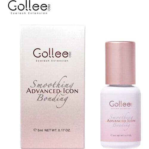 Pink Adhesive Gollee Eyelash Extension Glue 5ml Lashes Adhesive For Volume lashes Individual lashes Wholesale Price Own logo