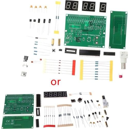 1Hz-75MHz Frequency Counter 7V-9V 50mA DIY Kit Cymometer Module Tester Meter