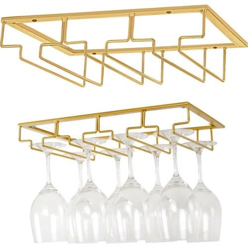 Wine Glasses Rack Under Cabinet Stemware Rack Wine Glass Hanger Racks Wire Glass Holder E2S