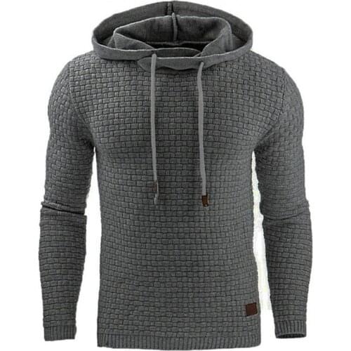 Autumn Mens Hoodies Slim Hooded Sweatshirts Mens Coats Male Casual Sportswear Streetwear Clothing