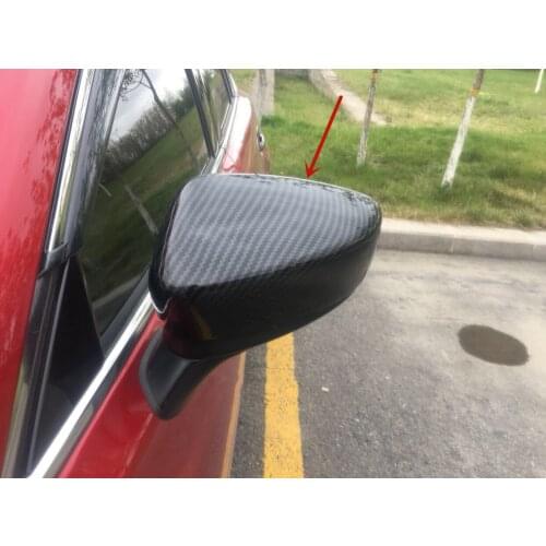 For Mazda 6 ATENZA 2014-2018 High-quality ABS Chrome rearview mirror decoration cover anti-rub protection car accessories