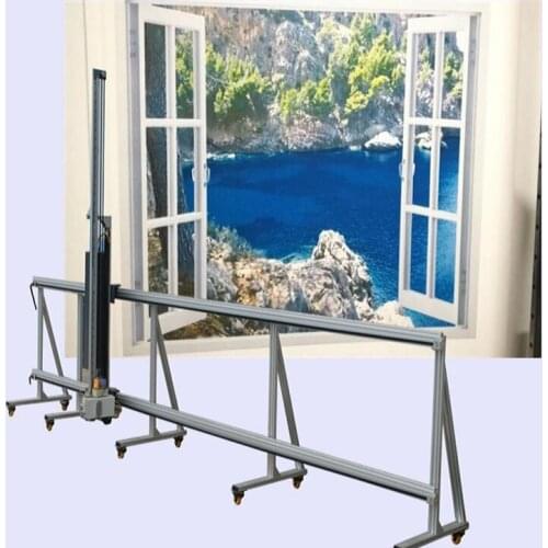 High Quality Outdoor Colorful Vertical Inkjet Printer For 3d Wall Mural