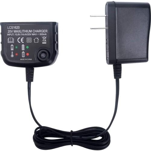 Lithium Battery charger LCS1620 for Black Decker 20V li-ion battery LBXR20 LBXR20-OPE LB20 LBX20 LBX4020 LB2X4020 LB2X3020-OPE