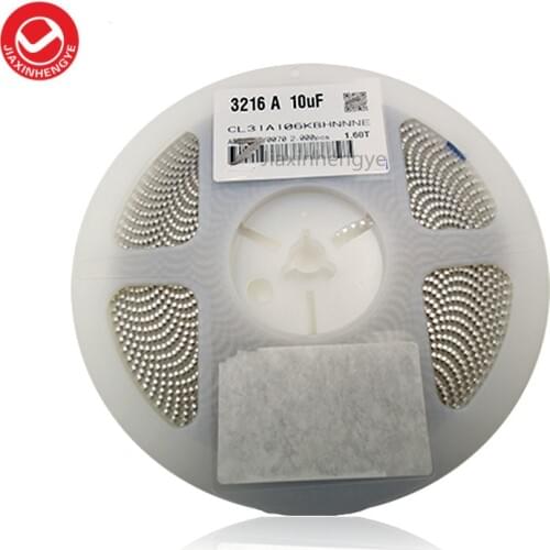 10UF 50V X5R +-10% 1206 SMD CAP CER CL31A106KBHNNNE Original and New 100PCS/LOT
