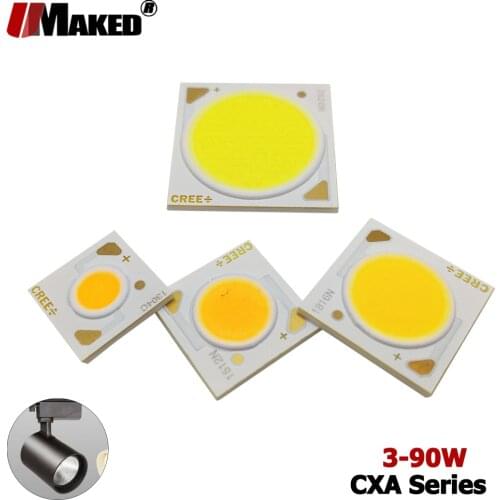 10pc Original Cree XLamp LED COB Chip Warm/Natural/White 3-90W 36V CXA 1304 1507 1512 1520 1816 1820 Beads Diode Light Sources