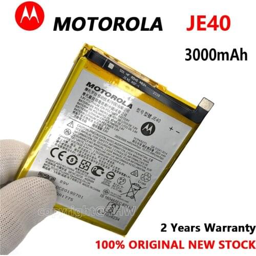 100% genuine 3000mAh JE40 Battery For Motorola Moto Z3 Z 3 Smart Phone High Quality Batteria Batteries With Tracking number
