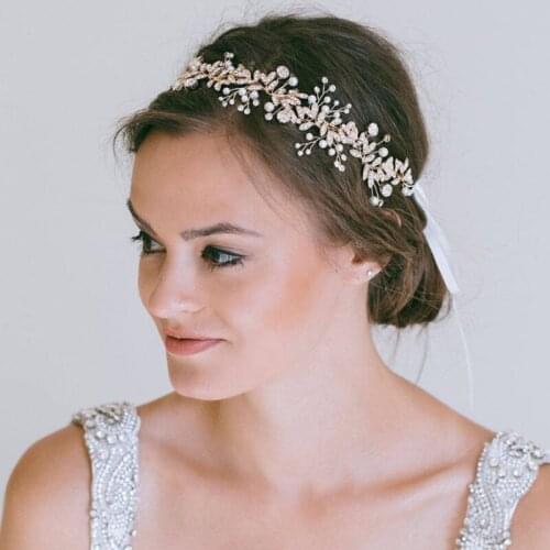 2019 Fashion New Handmade Crystal Rhinestones Wedding Head Band Bridal Hair Accessories Headpieces