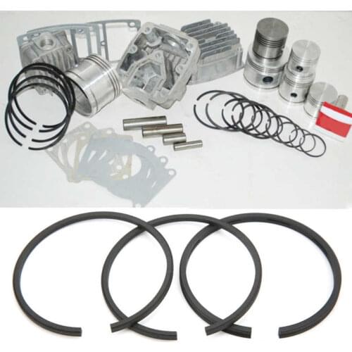 3Pcs 55mm Air Compressor Piston Ring Pneumatic Drive Airtight Accessories Cylinder