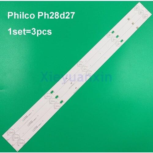 Philco Ph28d27 Ph28d27d LED TV Kit SJ.BK.D2750501-2835ES-F TV LED Bar TV Repair Spare Parts