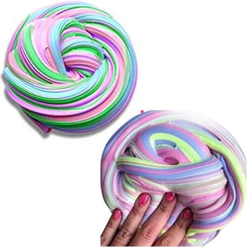 60ml Colorful Slime Mud Clay Craft Stress Reliever Sludge Children Toy Gift