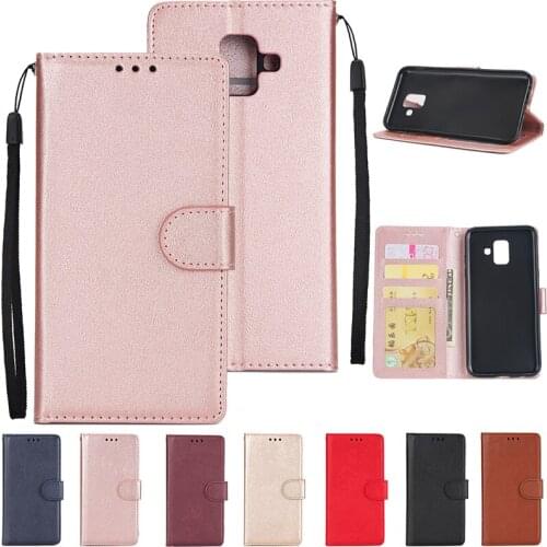 For Samsung Galaxy A3 A5 A7 A6 A8 A9 A10 A20 A30 A50 A70 Wallet Leather Case fashion zipper Flip Cover Mobile Phone Bag