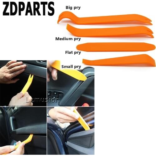 ZDPARTS 4PCS For Honda Civic Accord Fit CRV HRV Mitsubishi Asx Infiniti q50 Acura Car Audio Door Removal Tool Accessories Cover