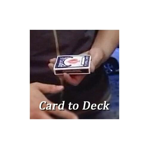 Card to Deck Shin lim Cards Magic Tricks