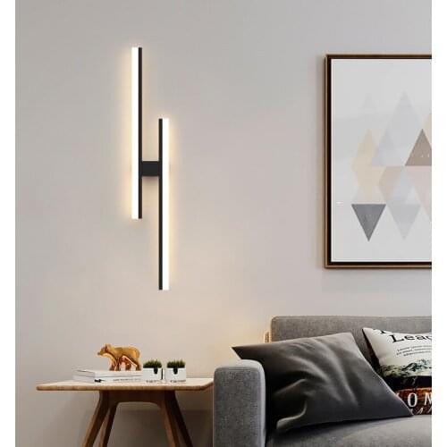 Indoor long Wall Lamps Bedroom Living Room lamp restaurant Wall Light Home Decoration Light stairs lamp Modern bedside luminaire