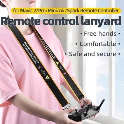 Remote Controller Neck Strap Belt Lanyard Neck Hanging for DJI Mavic 2/Pro/Mini/Air/Spark Drone Accessories Kits