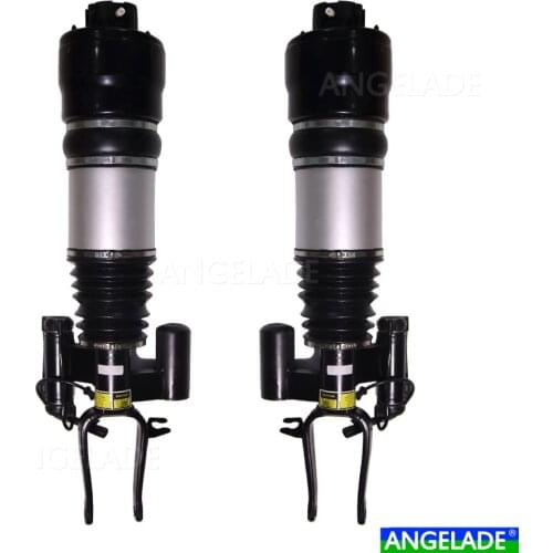Pair 2 Front MercedeBenz E-Class W211 T-Model S211 4matic 2003-2009 Air Suspension Shocks Strut 2113209513 2113209613