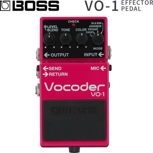 BOSS VO-1 Vocoder Guitar Effects Pedal