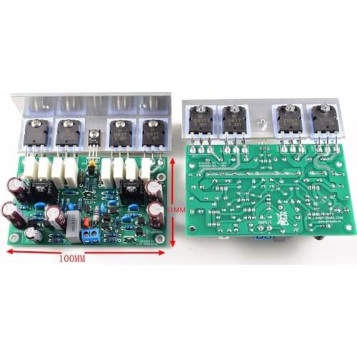 LJM L20 power amplifier board finished board dual channel two boards 200W8RVER 10-AP2 test H292