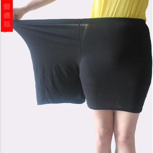 Clobee Women Shorts 2018 Oversized Women Elastic Waist Shorts Lace Patchwork Sexy Female Wear Black Big Bottoms Shorts M837