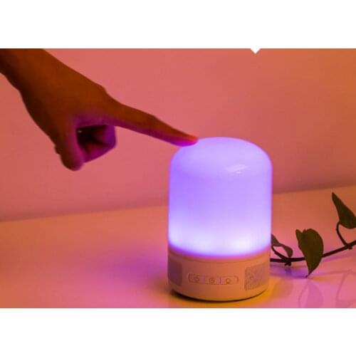 LED Color Change Touch Control Lamp Night Light Functional APP Bluetooth Speaker Music Sound Box Touch RGB Hands-free Table Lamp