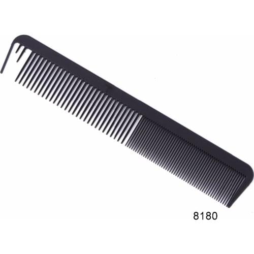 Heat Resistant Salon Carbon Antistatic Cutting Comb Large Sectioning Comb Fiber Combs Anti Static Barber Tool