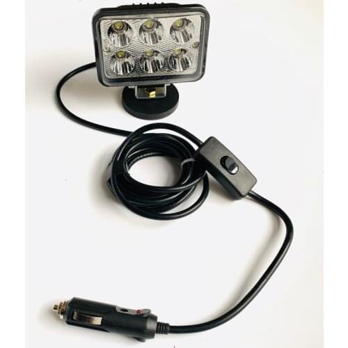 Waterproof Car headlight Magnet holder Combo led beam Spotlight Offroad Outdoor Fishing Hunting Camp Tent Repair work light tool