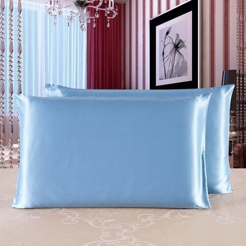 JULYS SONG Silk Pillowcase High Quality Both Sides 100% Pure Mulberry Silk Soft Comfortable 19 Momme Silk Pillow Case 5