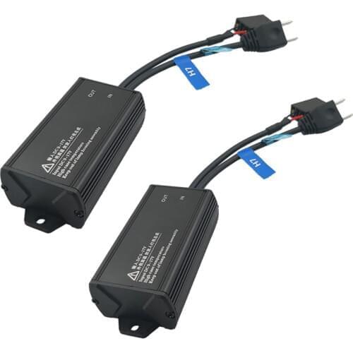 2pcs C4 H7 Led Decoder Error elimination H4 H8 H11 9005 9006 Led Canbus Eliminate Radio Interference For Car Headlight Bulb