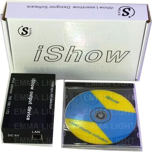 2016 New iShow3 free ilda animation Laser Light show designer Software