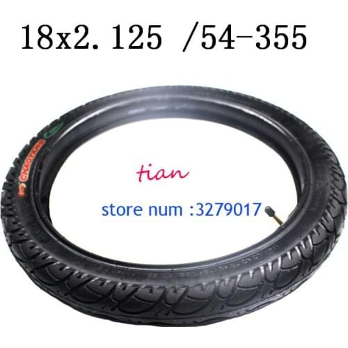 Free shipping newest design Tire with and reputation 18 X 2.125 / 54-355 fits Many Gas Electric Scooters and e-Bike 18X2.125