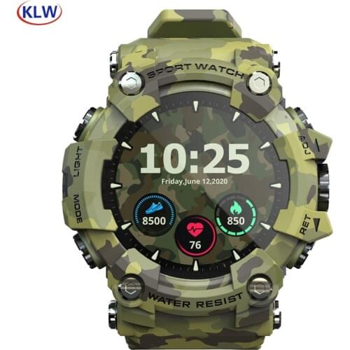 Attack Sport Outdoor Enthusiasts Smart Watch With HR BP BO Monitoring Sports data More Watch IP68 Waterproof Message Reminder