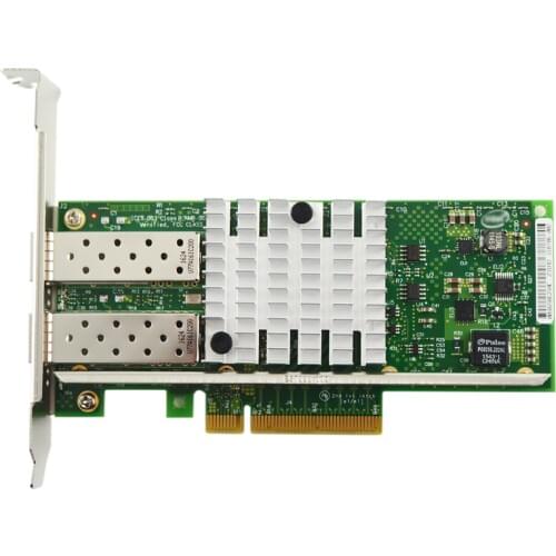 For 82599ES 10G Dual Port PCIe Ethernet Server Adapter X520-DA2 E10G42BTDA Free Shipping