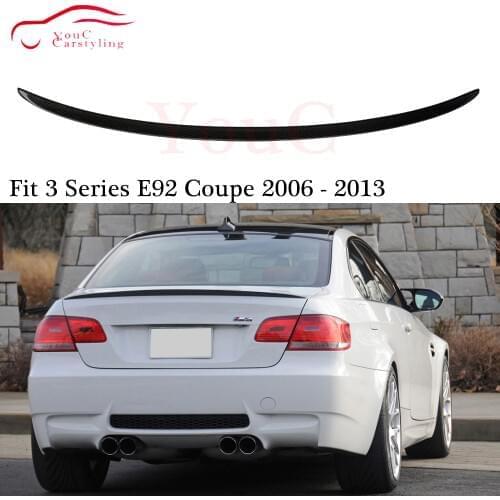 E92 M3 Type Carbon Fiber Rear Spoiler Wing for BMW 3 Series E92 2-door Coupe 2006 - 2013 Trunk Boot Lip