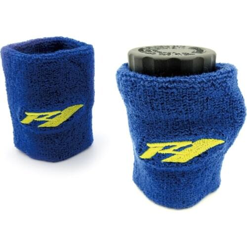 Motorcycle Brake Reservoir Socks Fluid Oil Tank Cup Cover Sleeve Cuff For Yamaha R1 YZF-R1 Front Reservoir Socks YZF R1 99-2014