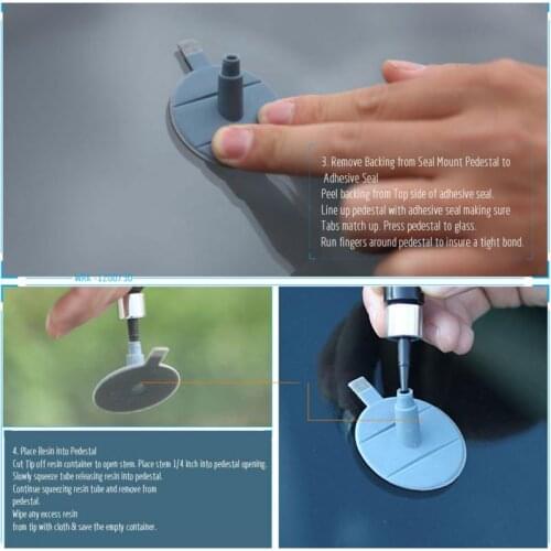 1set Windshield Repair Kit Car Window Repair Polished Windshield Glass Renovation Tool Car Scratch Crack Repair DIY Repair