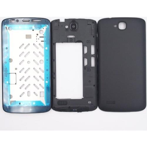 BaanSam New Front Frame Middle Frame Battery Door Back Cover Housing Case For Huawei Honor 3c Lite Holly U19 With Antenna