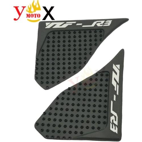 New Design For Yamaha R3 YFZ-R3 2014 2015 2016 Motorcycle Fuel Gas Stickers Knee Grips Rubber 3M Tank Side Decals Traction Pad