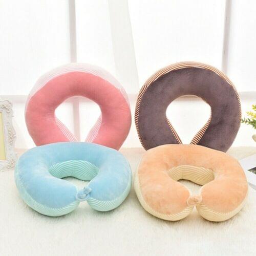 Luxury Premium Memory Foam U Shaped Neck Support Head Rest Cushion Travel Office Pillow